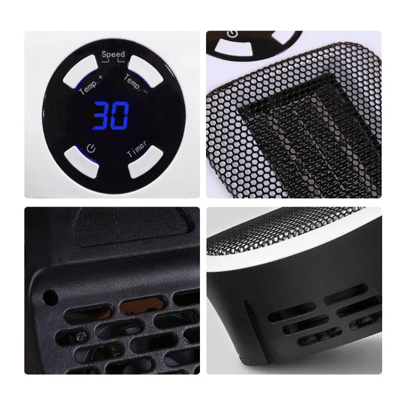 Bärbar elektrisk värmare - Alltid en varm temperatur överallt