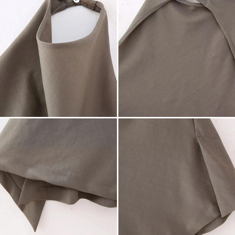 Chic Halter Top & Byxor Set