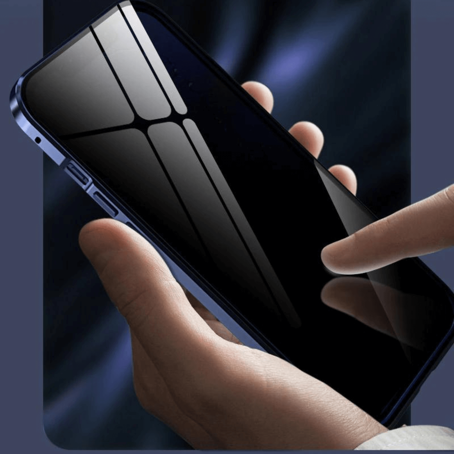 Anti-Spaning Magnetisk Telefonväska