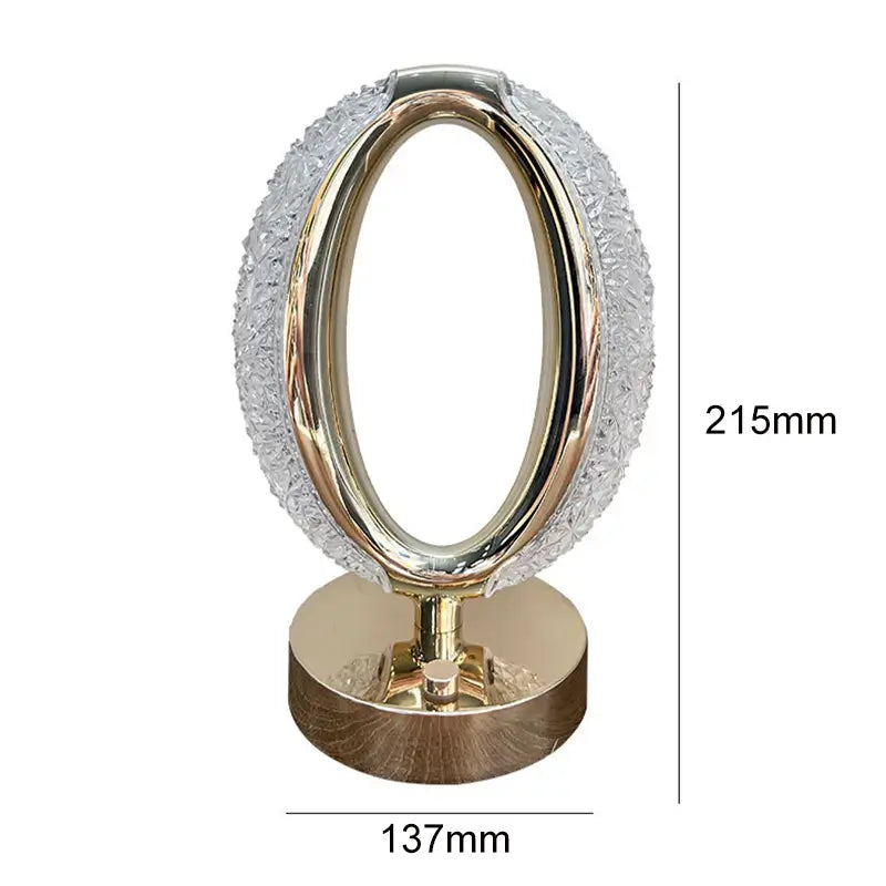 Crystal Glow Bordslampa