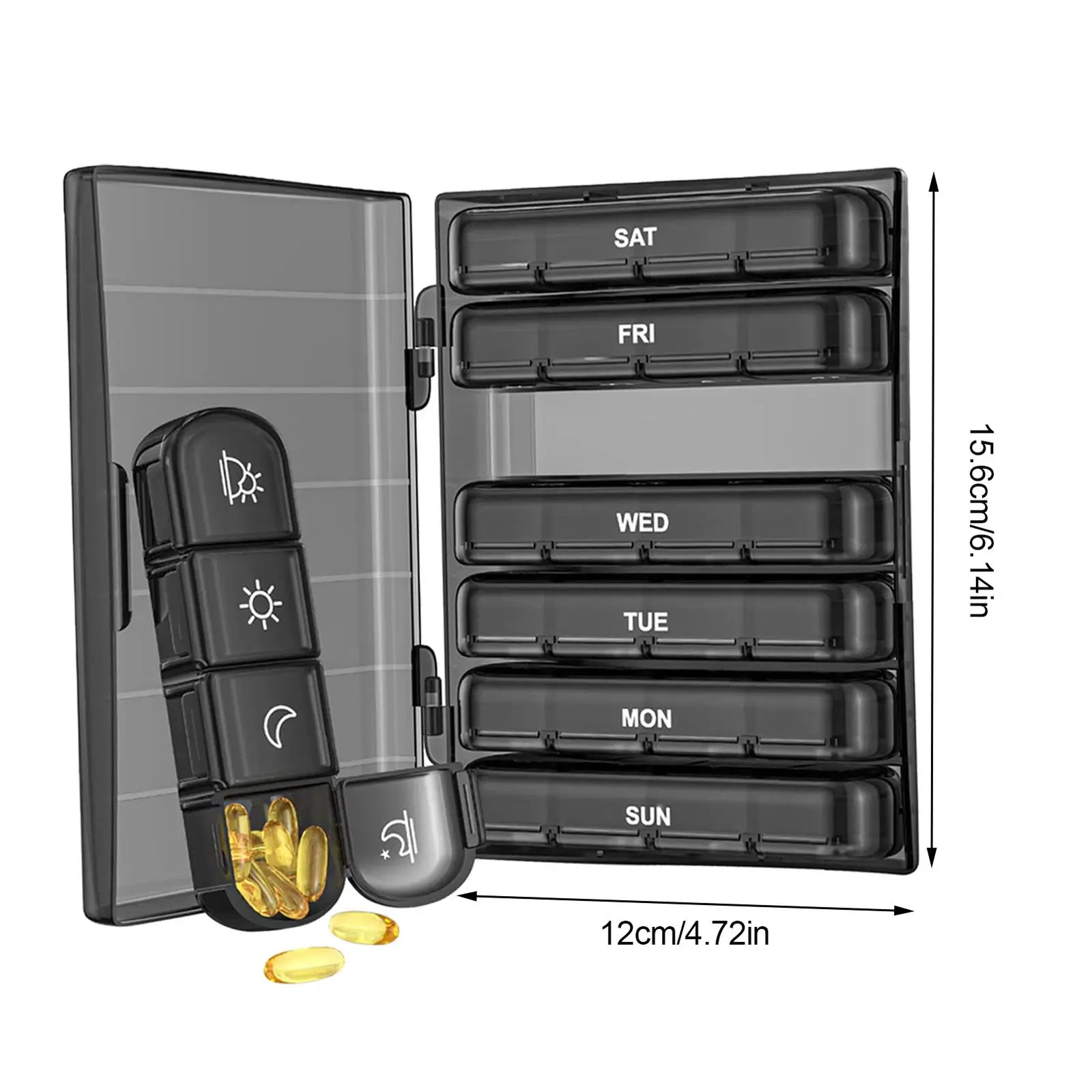 7 Dagars Medicinering Organizer