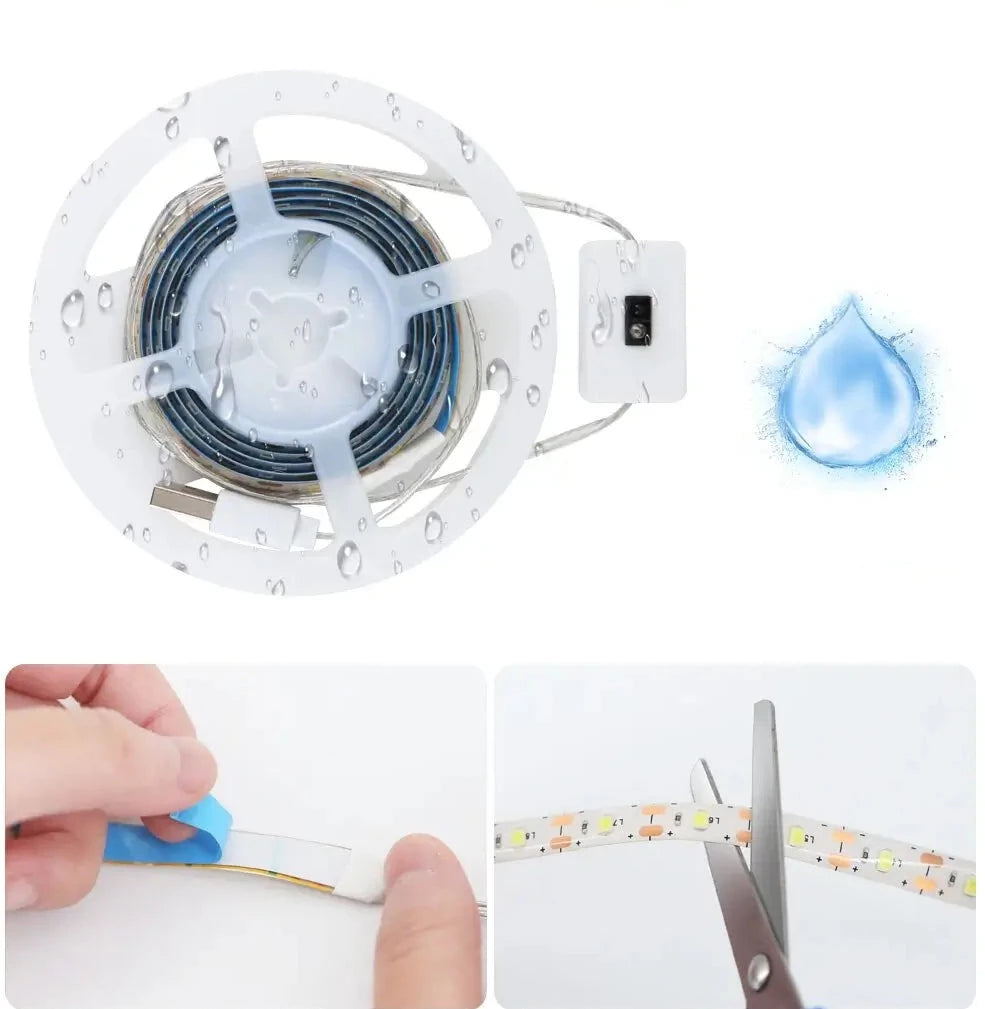 Beröringsfri LED-ljusslinga