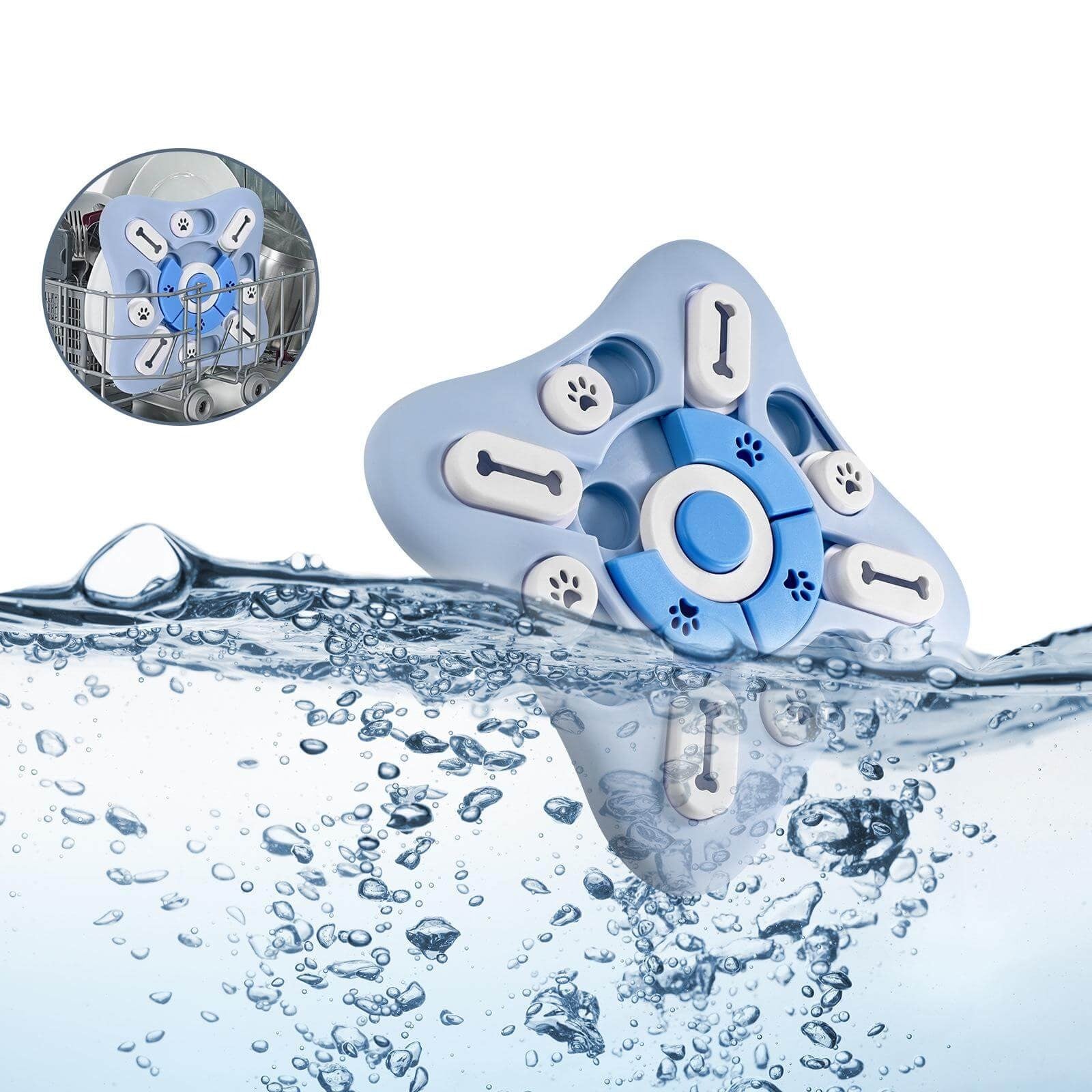 Interaktiv Pusselmatare För Husdjur