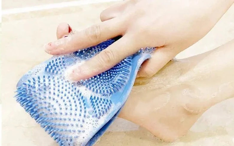 Dubbelsidig kroppsskrubb av silikon