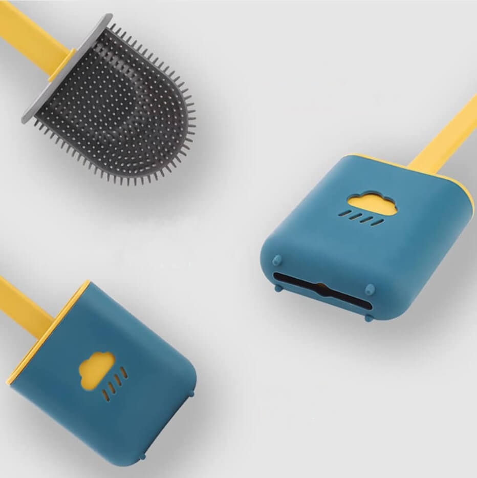 Flexibel Silikon Toalettborste