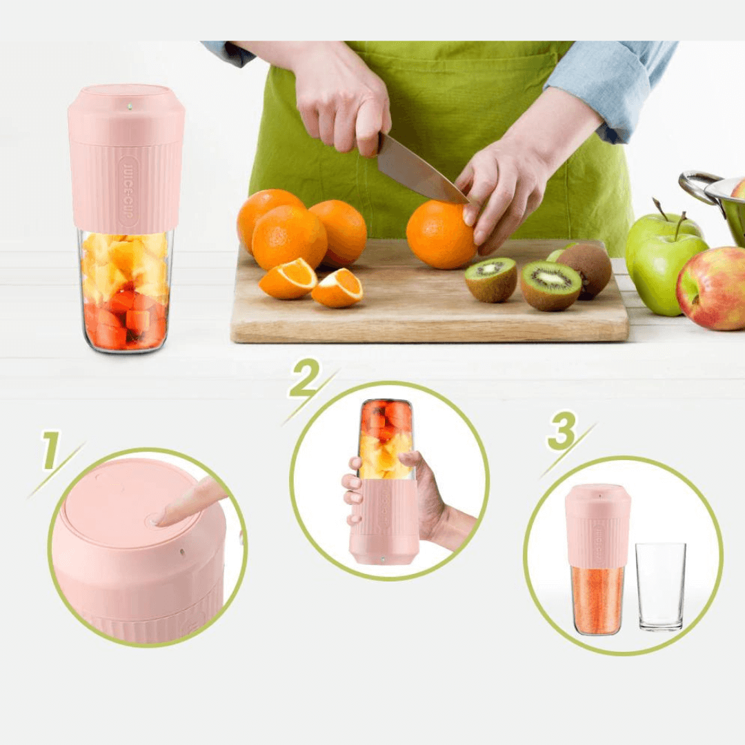 Mini bärbar smoothie-mixer