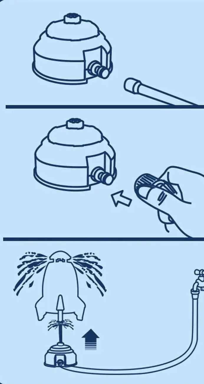 Raket Sprinkler Leksak