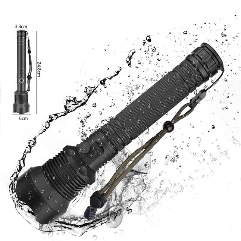 Ultrasjusstark Teleskopisk Ficklampa