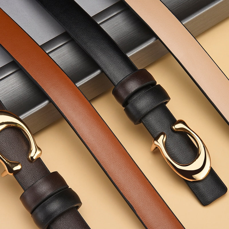 Damers Avtagbart C-Spänne Bälte