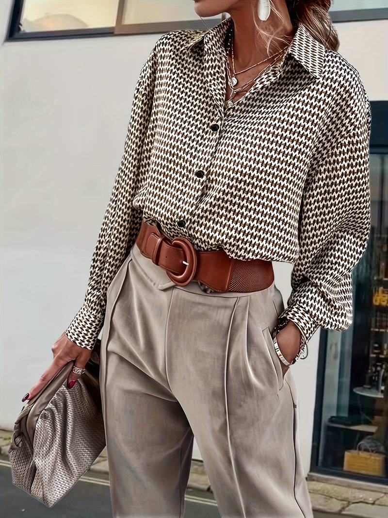 Variant image for Dam Blus Långärmad Vintage Bomull-1