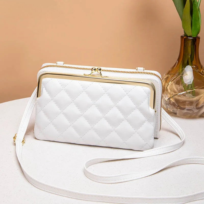 Dam Crossbody Väska Modern Veganskt Läder 2