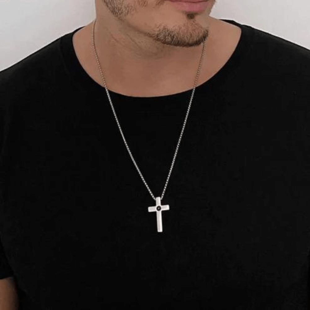 Fotoprojektion Kors Halsband