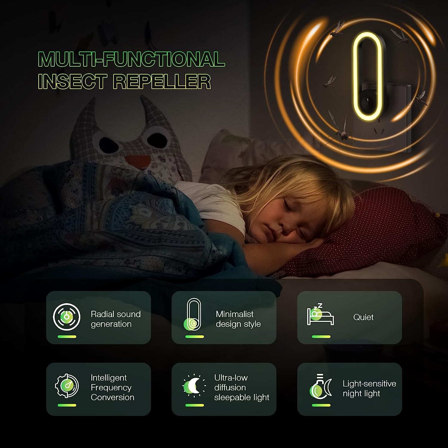 Myggavvisande Enhet Hemmet Plast 1600 kvm-5