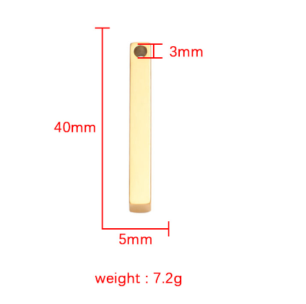 Cube Bar Hängande Halsband