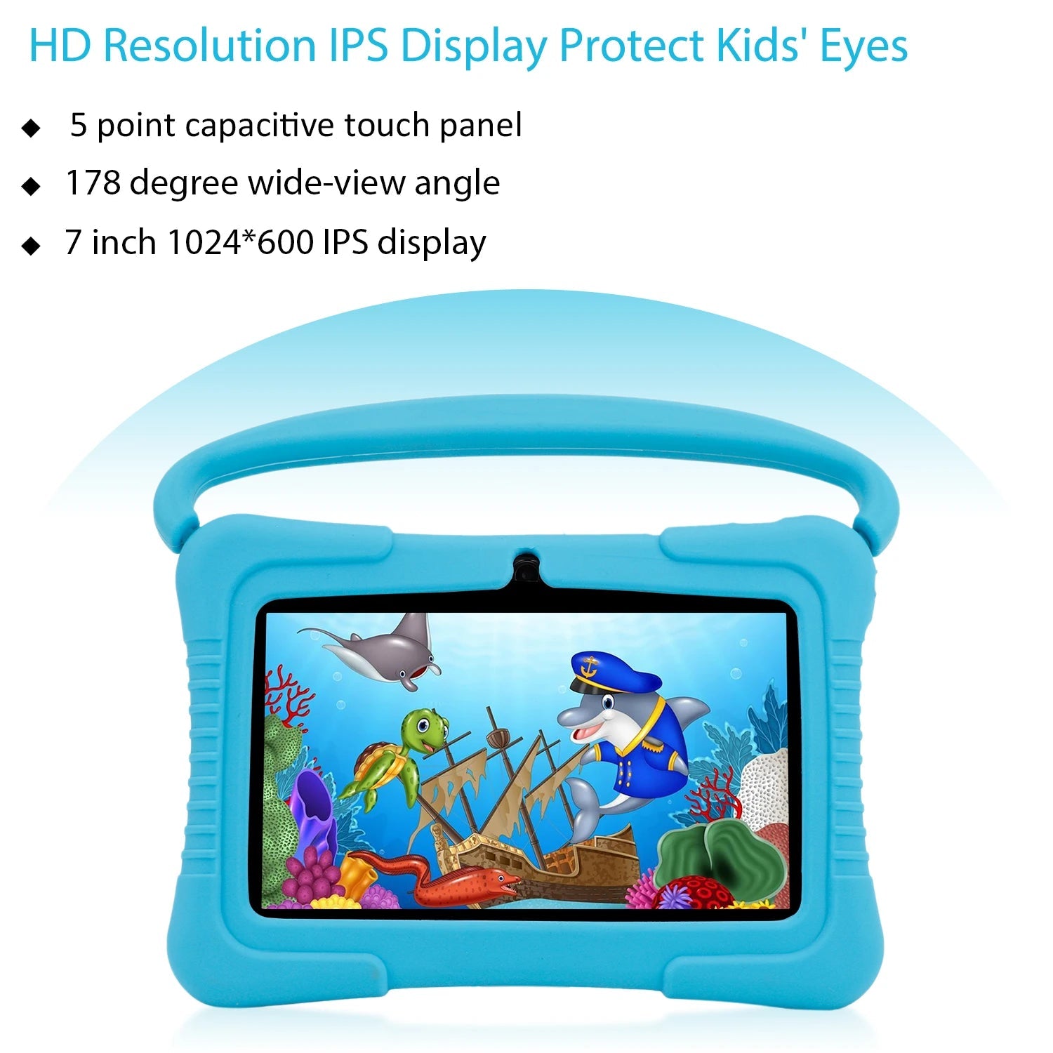 Barns 7-tums Android Surfplatta med 32GB Minne och IPS-skärm 1
