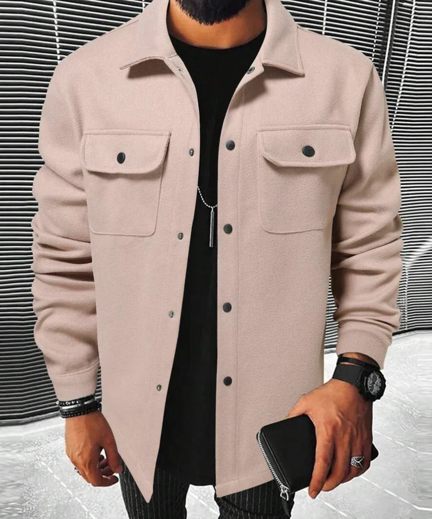 Variant image for Herrskjorta Varm och Bekväm i Högkvalitativ Bomull och Polyester-46