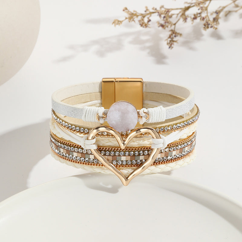 Bohemian Armband med Hjärta för Kvinnor 10