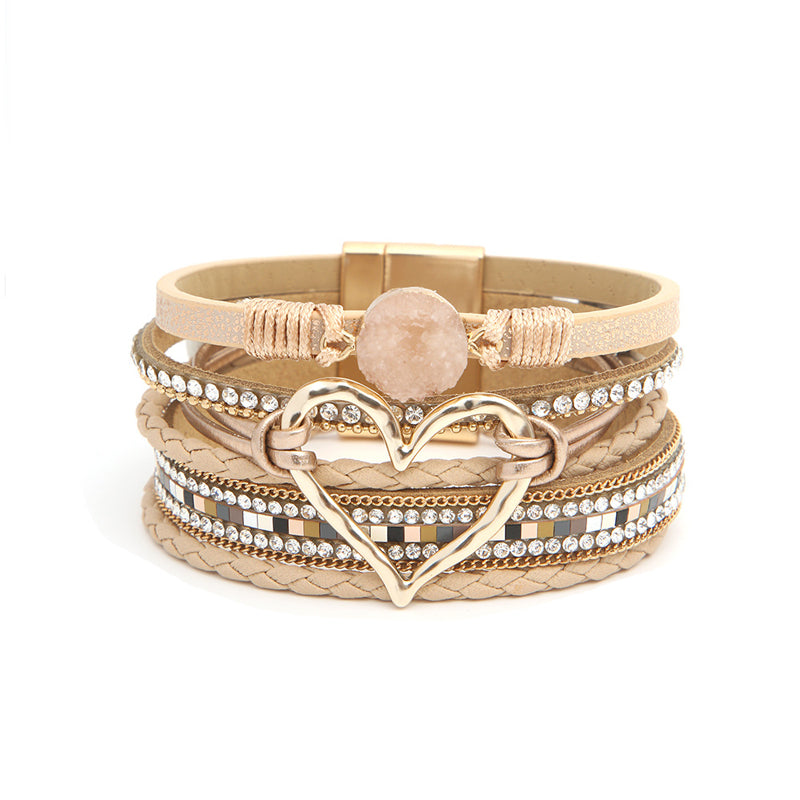 Bohemian Armband med Hjärta för Kvinnor 7