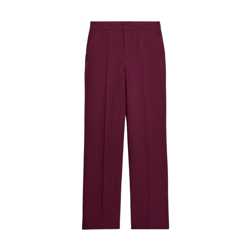 Dam Blazer Set med Breda Ben 7