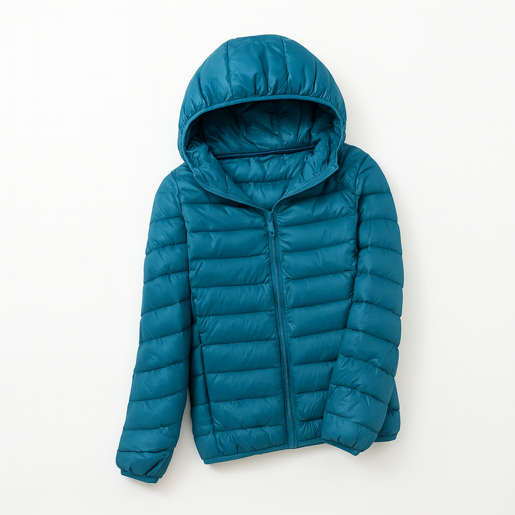 Dam Jacka Vinter Huvjacka Med Modern Design 12