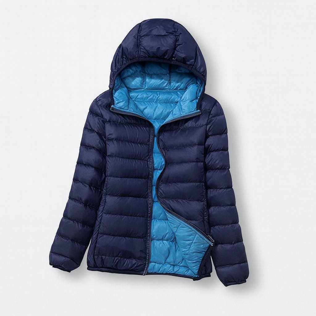 Dam Jacka Vinter Huvjacka Med Modern Design 6