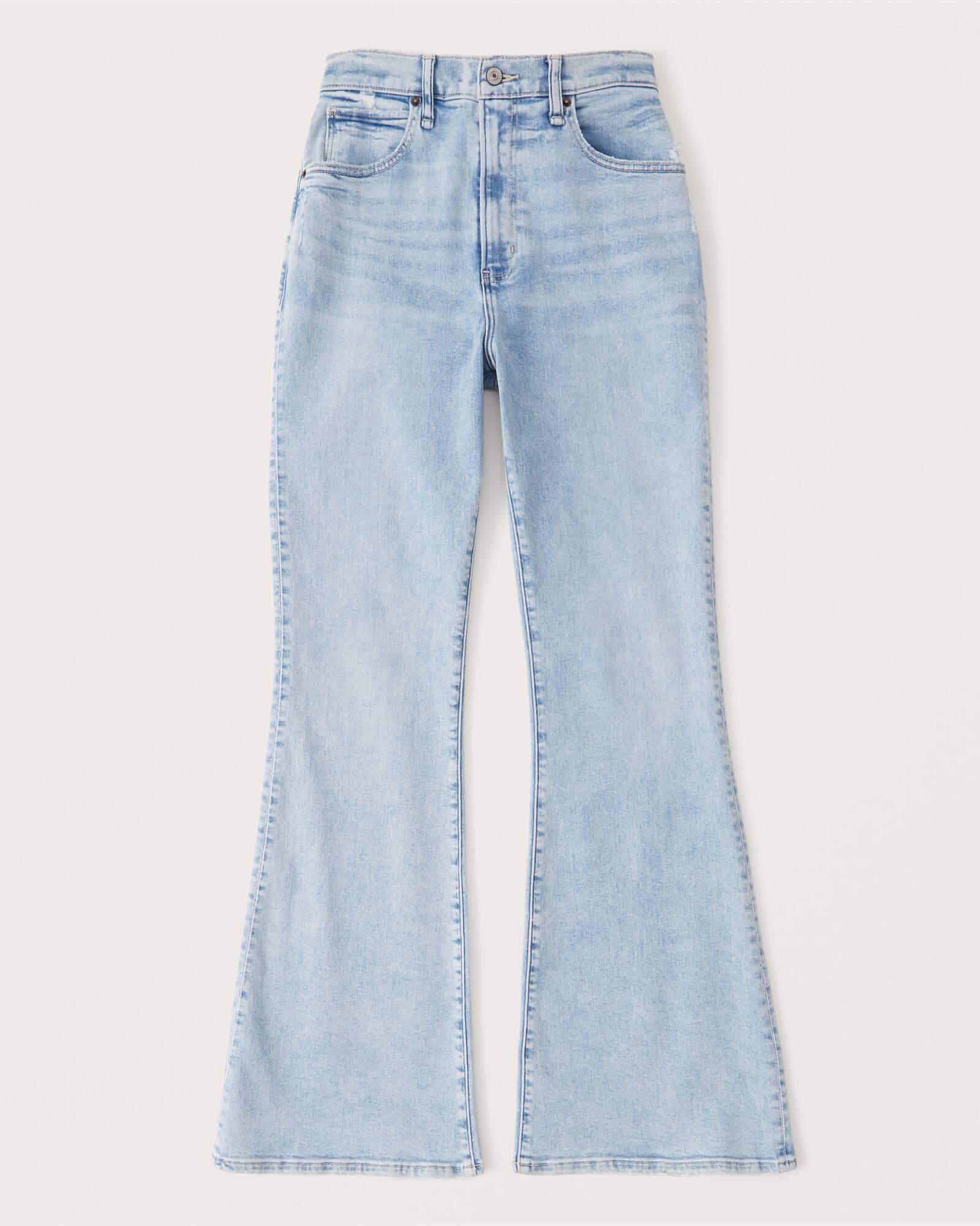 Dam Jeans med hög midja Trendig 5