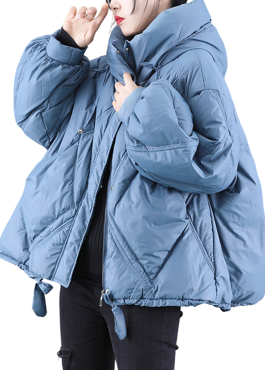 Dam Kappa med Huva Vinterstil 0