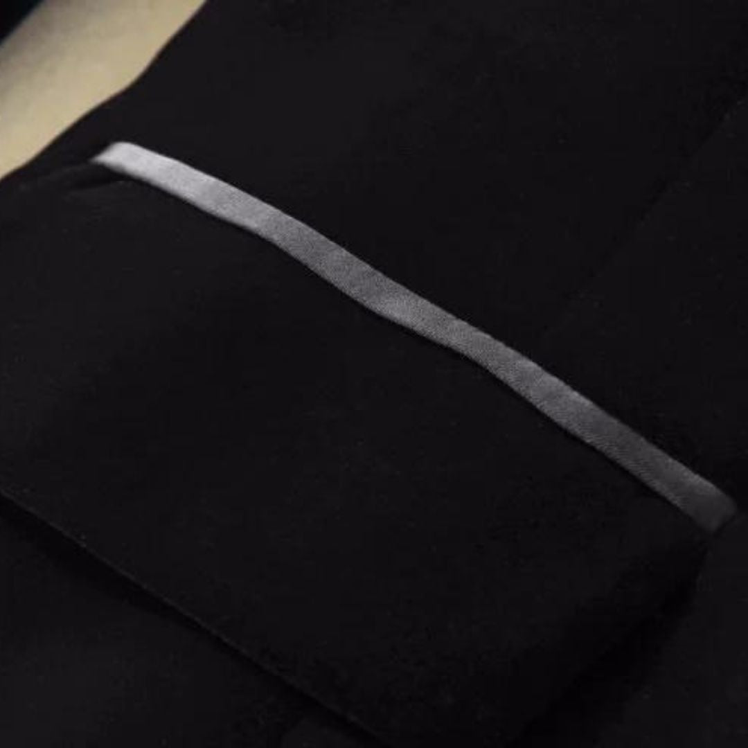 Dam Kavaj med Satin Detaljer 5