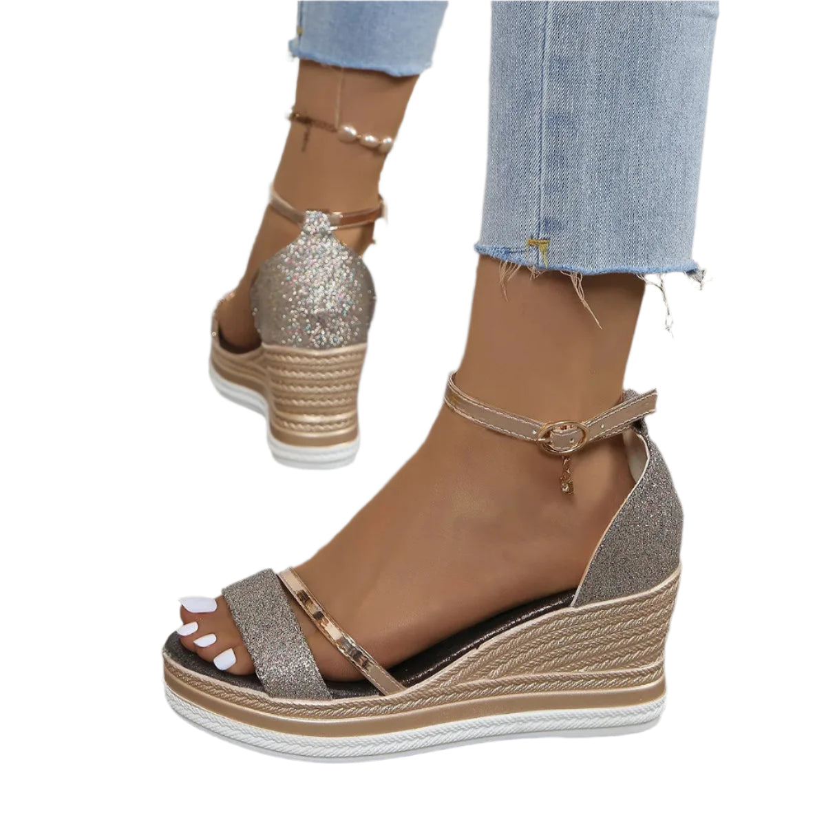 Dam Sandaler Modern Syntetisk Bekväm Stil 0