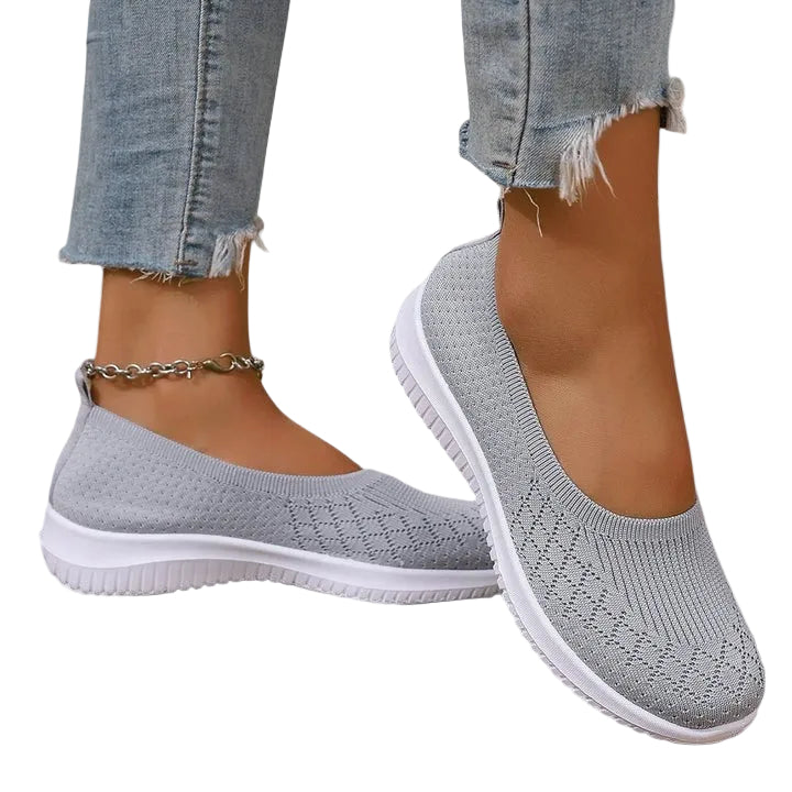 Dam Skor Slip-On Med Stöd för Vardags och Fritid 0