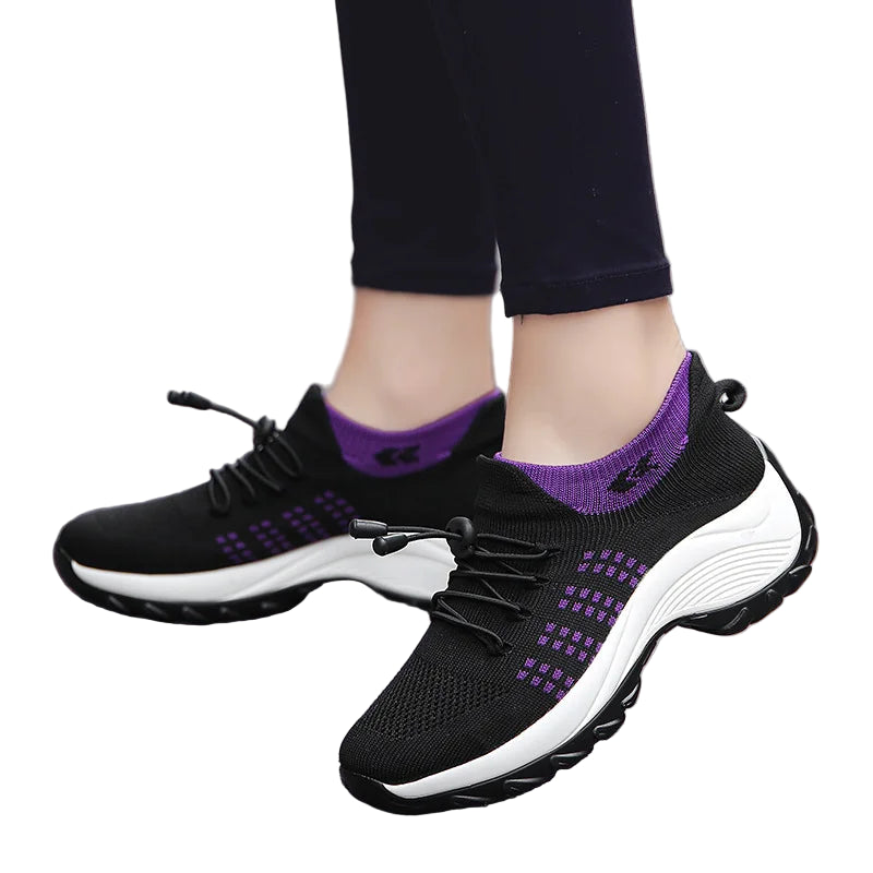 Dam Sneakers Sportig Design Mesh Material 0