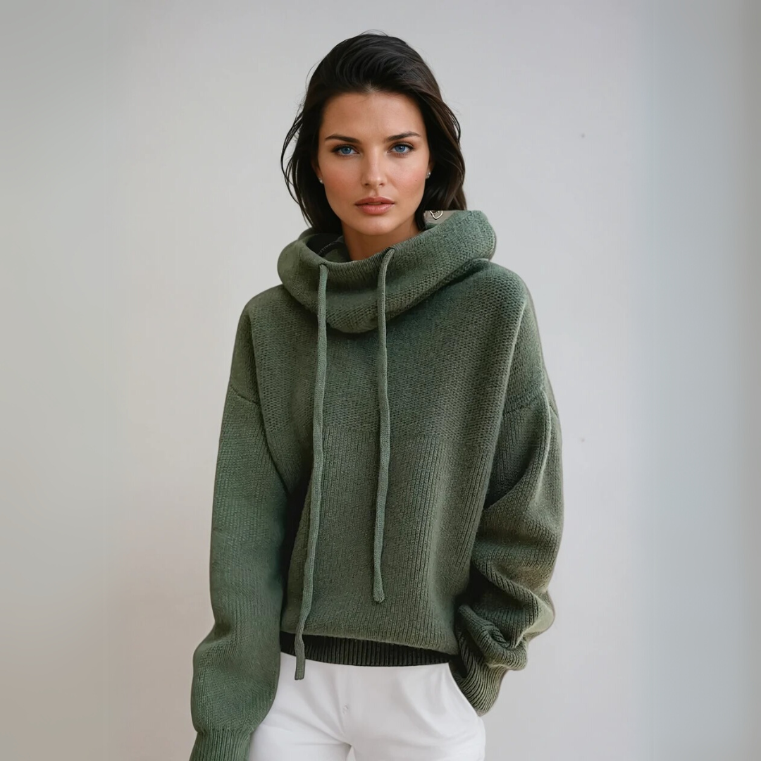 Dam Turtleneck Tröja Elegant Ull 0