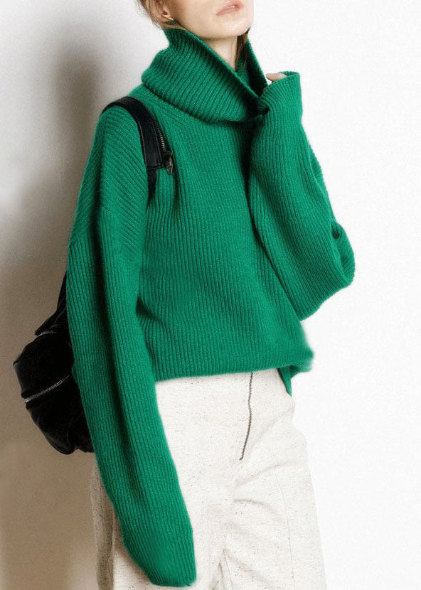 Dam Turtleneck Tröja i Cashmere Loose Fit 1