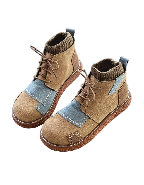 Dam Vinterstövlar Retro Stil 0