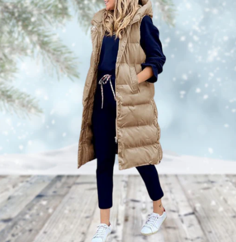 Dam Weste Mantel Med Stil Modern Design 2