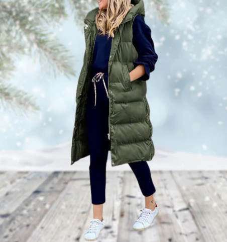 Dam Weste Mantel Med Stil Modern Design 4