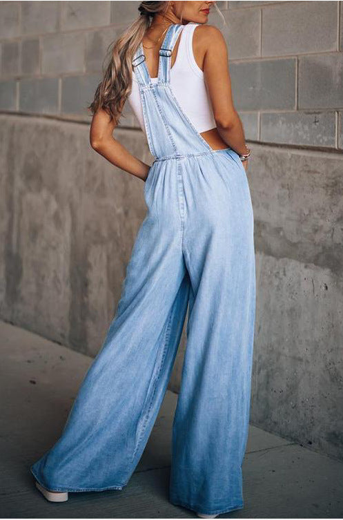 Damens Denim Jumpsuit Elegant Design 5
