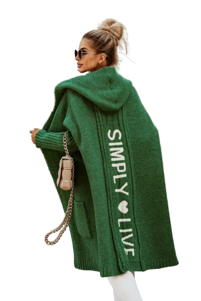 Damens Långa Kofta i Klassisk Stil 0