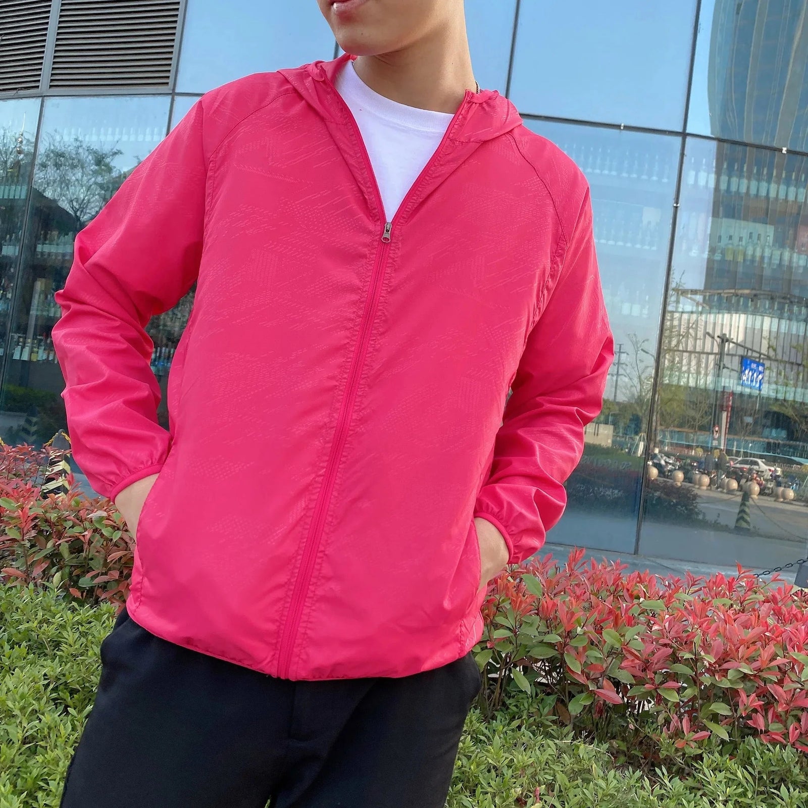 Damens Utomhusjacka Vindresistent 7