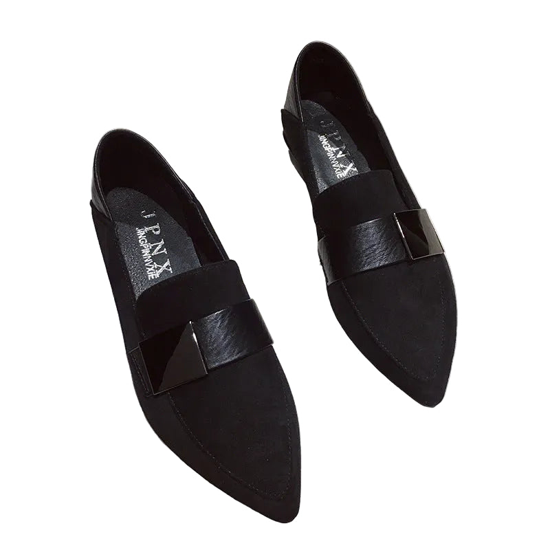 Damer Loafers Chic Tidlös Design 0
