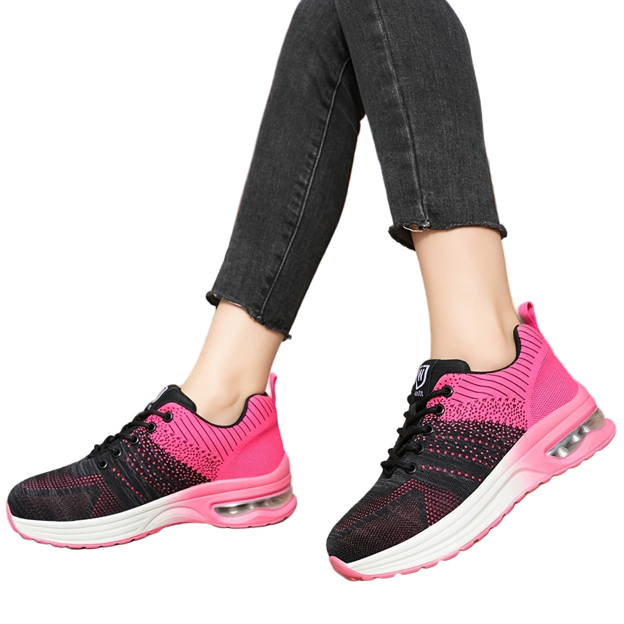 Damerna Sportiga Säkerhetsskor med Air Häl Robust Material 0