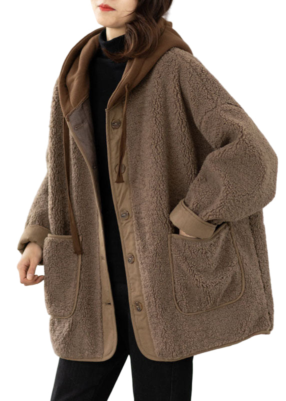 Damernas Boho Huvkappa med Knappdetaljer 0