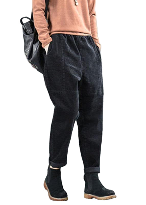 Damernas Harem Byxor med Fickor 0