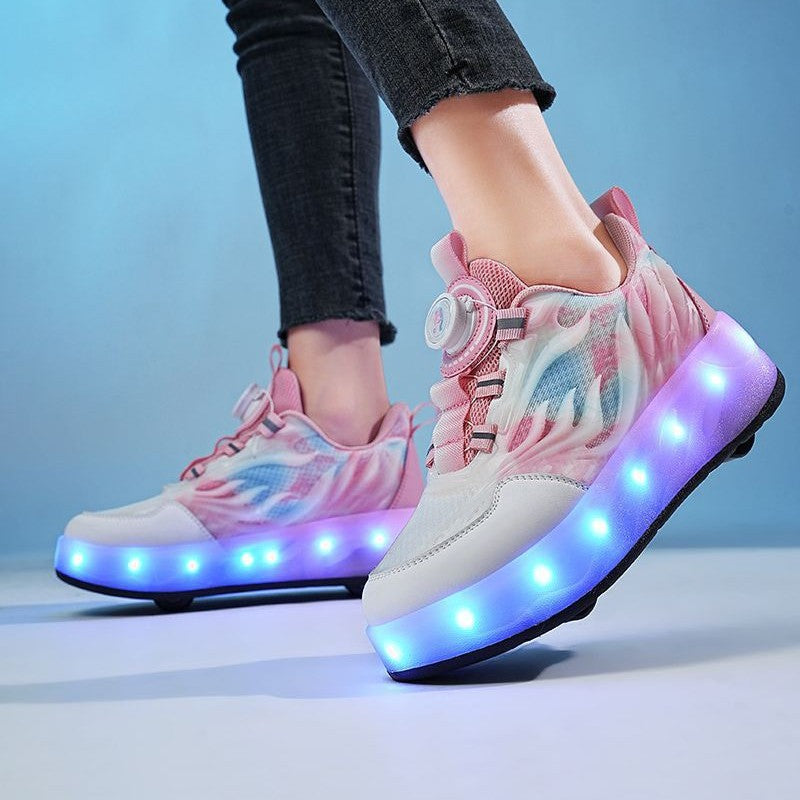 Damernas LED-ljusskor med Rullskridskofunktion 1