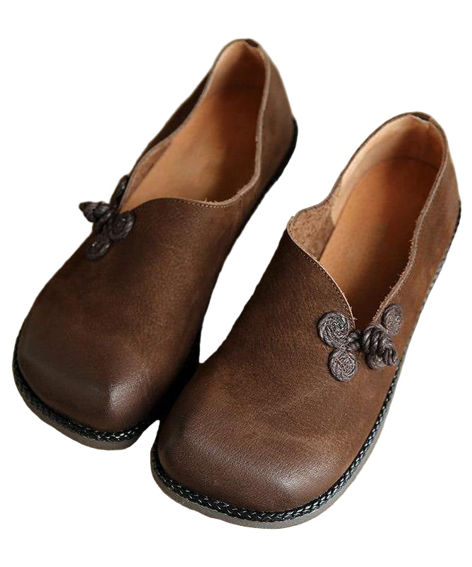 Damernas Låga Skor i Brun Konstläder 0