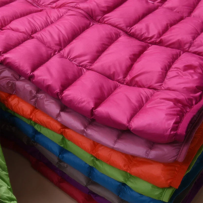 Damjacka Fodrad med Huva för Vinterbruk - Stilren Jacka för Damer 4