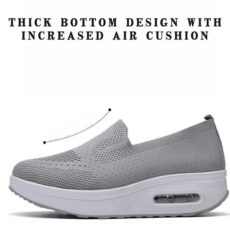 Herr Sneakers Ortopedisk Design Andningsbart Syntetmaterial-4