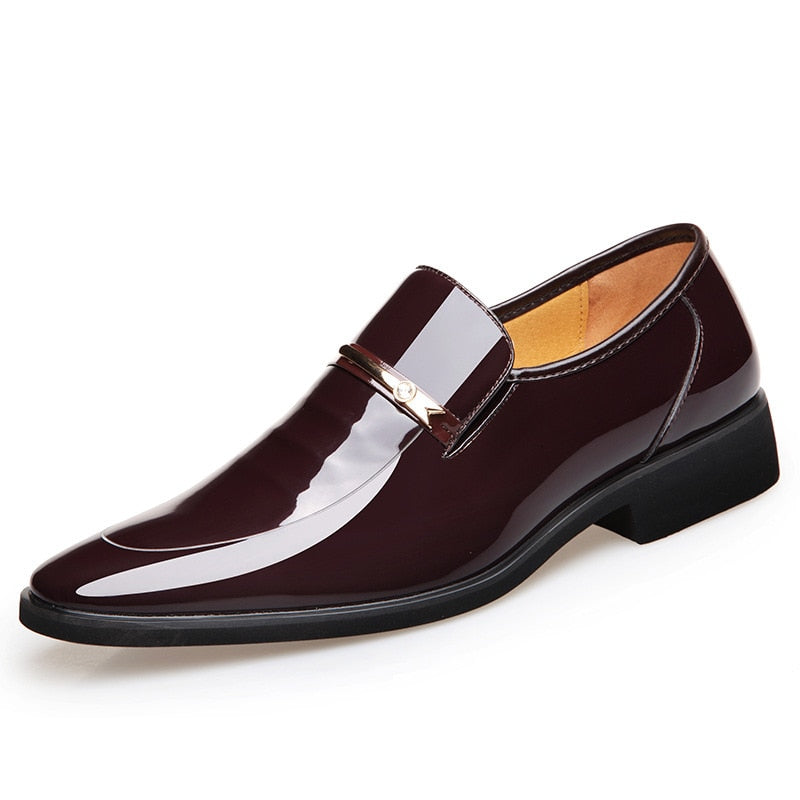 Lyxiga Läderstil Loafers
