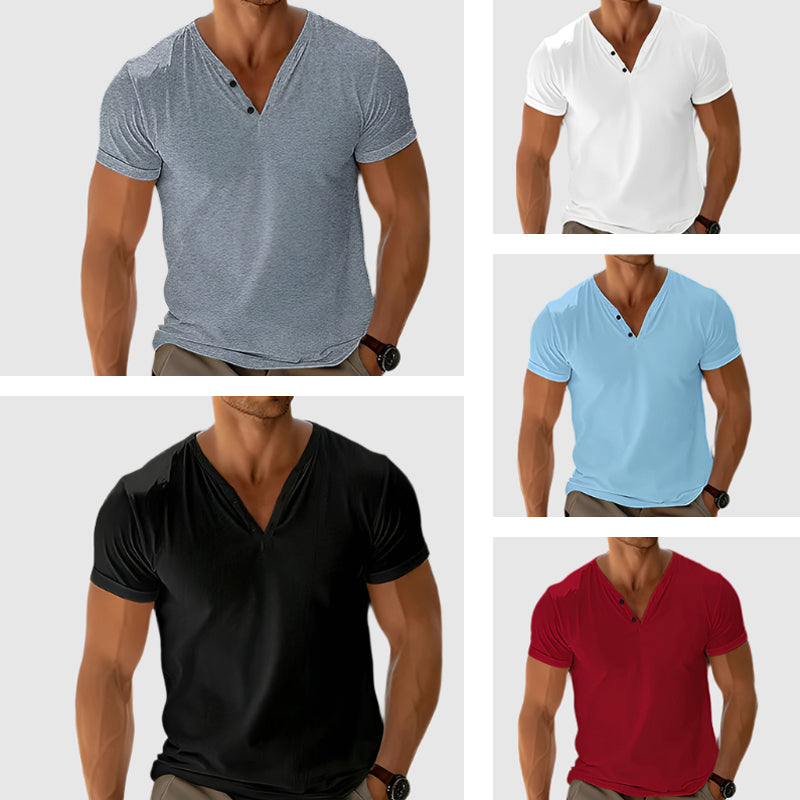 Herr Henley Skjorta Breeze 5