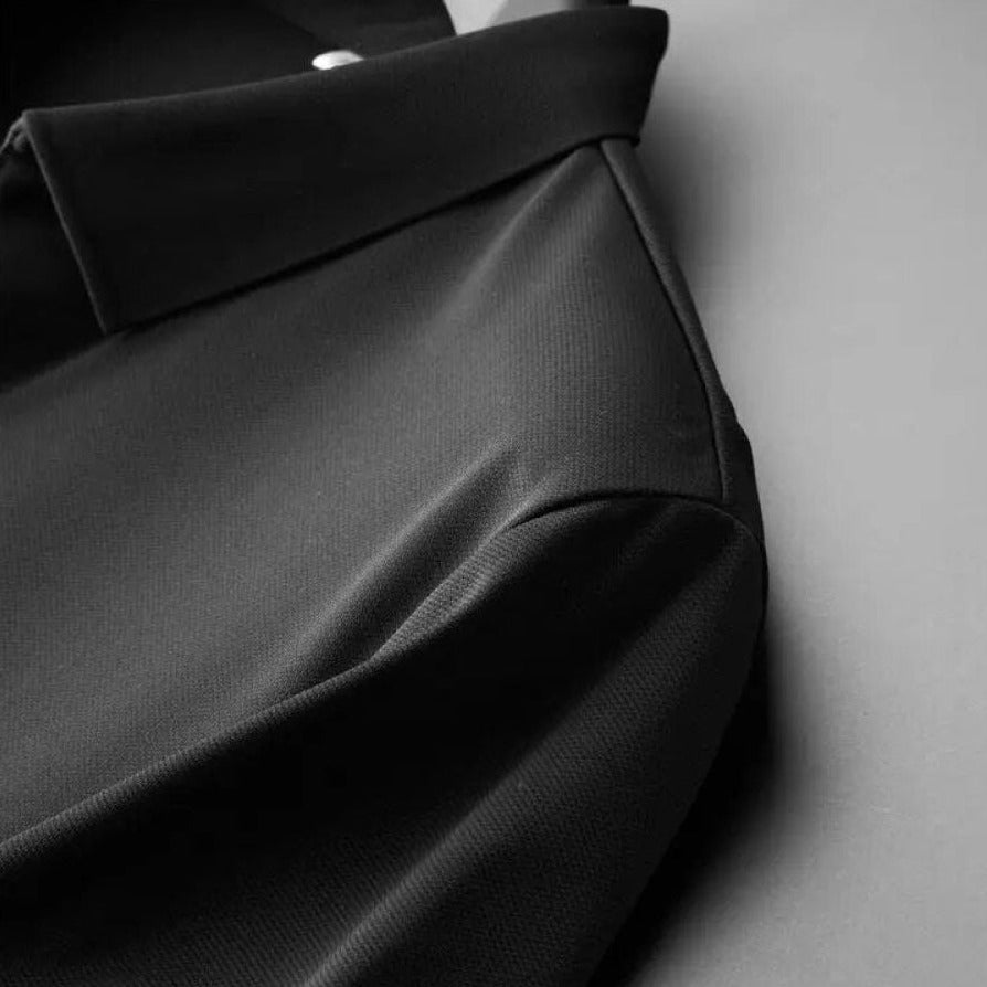 Herr Polo Set Tweed Avslappnad Passform 5